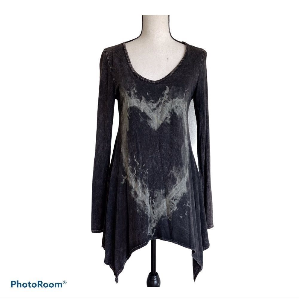 Romeo +‎ Juliet Couture Tunic, Black Size S
